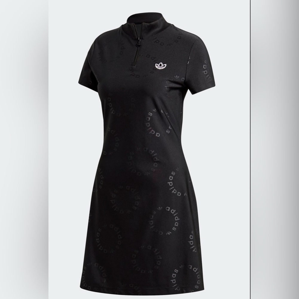Adidas Women's Black Logo Dress